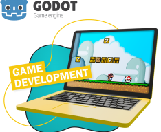 Godot.  Основа создания легендарных игр - КИБЕРшкола программирования для детей, компьютерные курсы для школьников, начинающих и подростков - KIBERone г. Советский