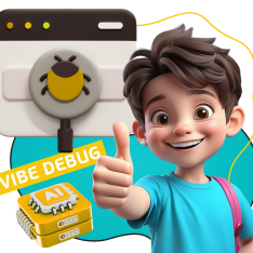 Тестирование & Vibe Debug. Охотники за багами - КИБЕРшкола программирования для детей, компьютерные курсы для школьников, начинающих и подростков - KIBERone г. Советский