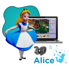 Alice 3d - КИБЕРшкола программирования для детей, компьютерные курсы для школьников, начинающих и подростков - KIBERone г. Советский