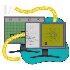 Исполнители чертежник и черепашка - КИБЕРшкола программирования для детей, компьютерные курсы для школьников, начинающих и подростков - KIBERone г. Советский